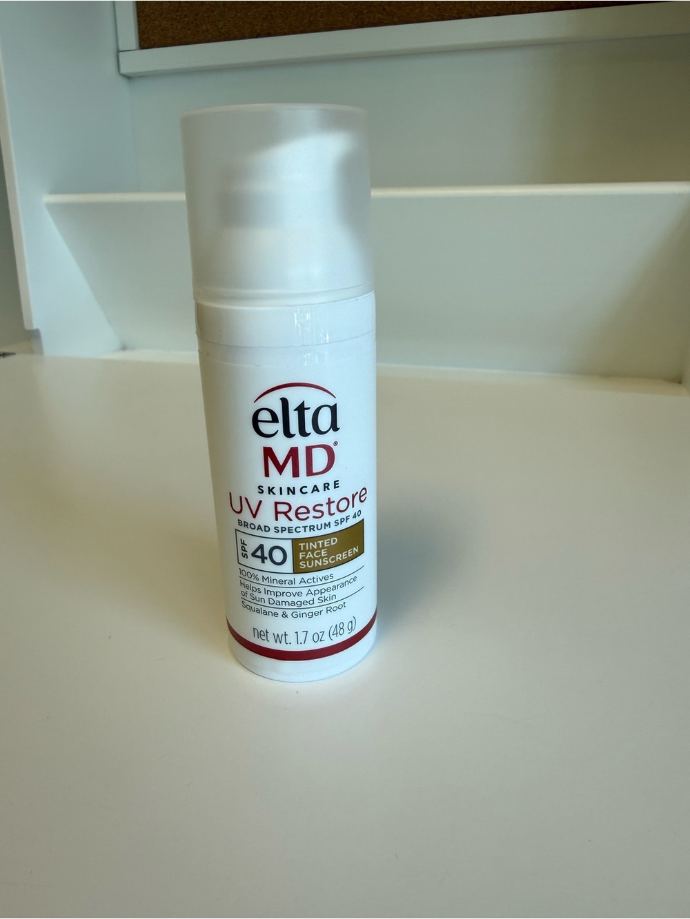 EltaMD UV Restore Tinted Face Sunscreen SPF 40 - NEW